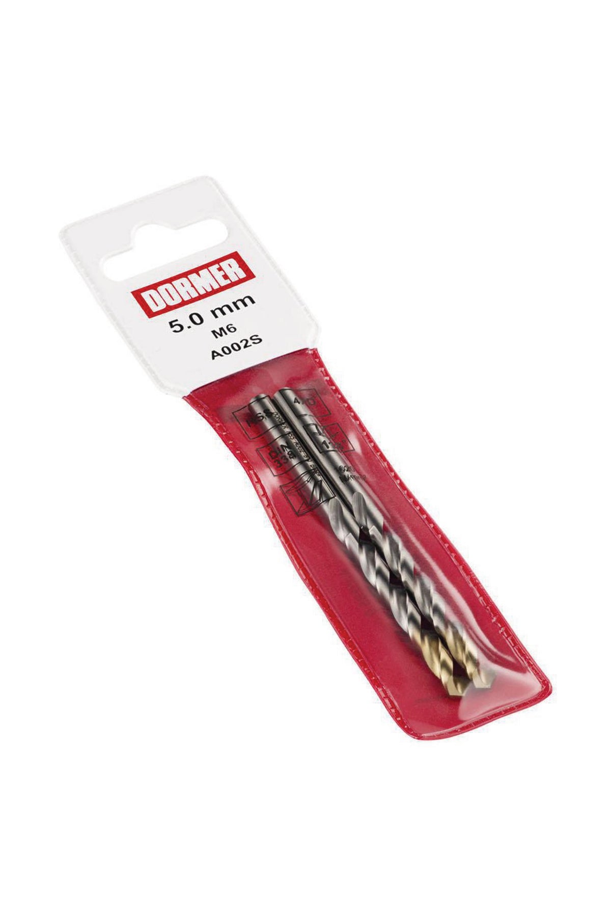 DORMER Spiralbohrer DIN 338 Typ N A002S HSS 10 mm TiN-beschichtet Zylinderschaft