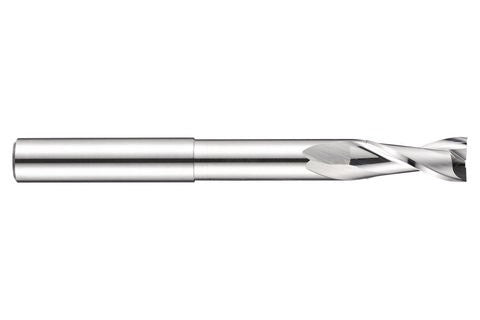 DORMER Schaftfräser S611 Typ W Ø10 mm – 2 Schneiden, 0,1 mm Radius, VHM, 100 mm