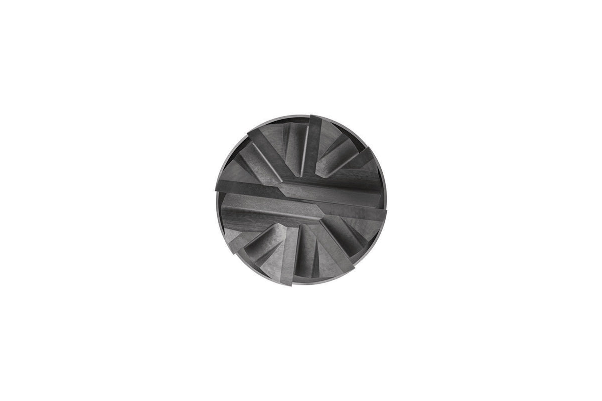 DORMER S225 Schaftfräser D.10mm HM AlTiN – 6 Schneiden, 50° Helix, DIN 6535-HA