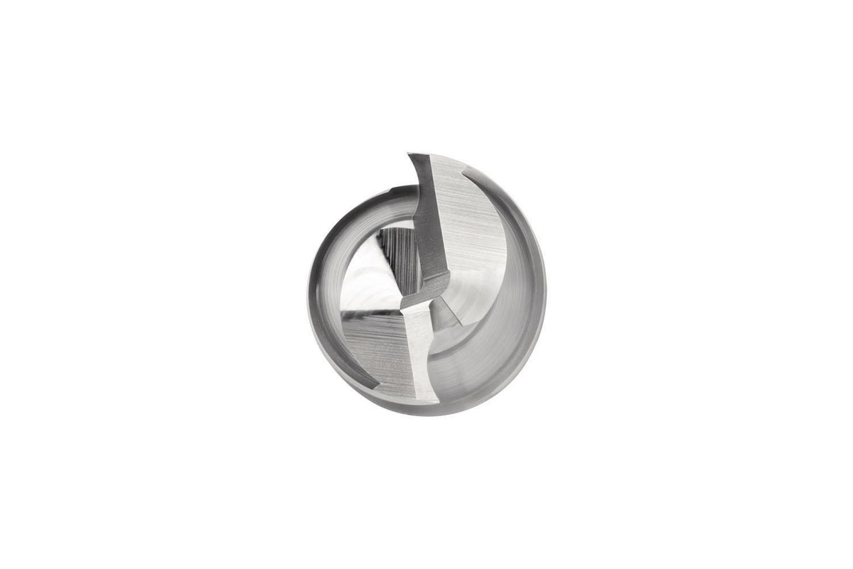 DORMER Schaftfräser S610 Ø10 mm VHM Polished – 2 Schneiden, 0,1 mm Radius