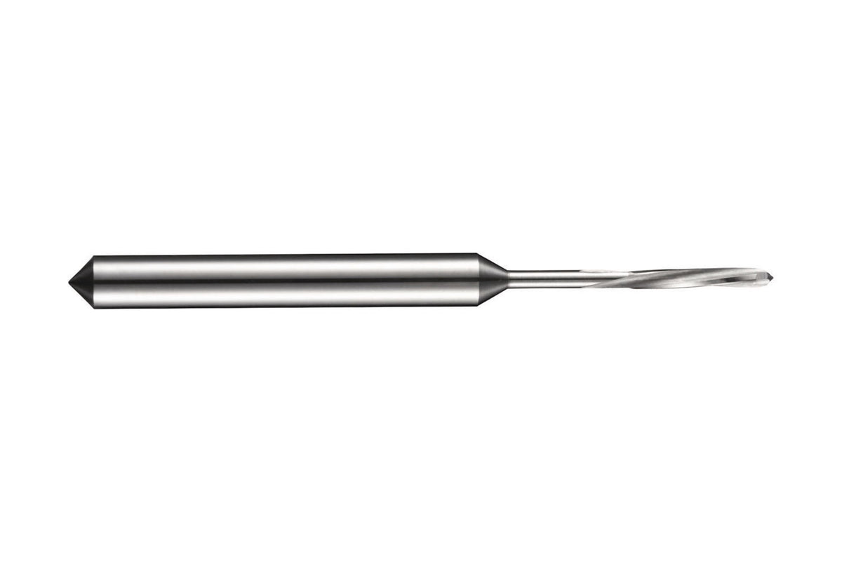NC-Reibahle B481 DIN 8093 Form B Ø1,5 mm HM blank dallgenutet von DORMER