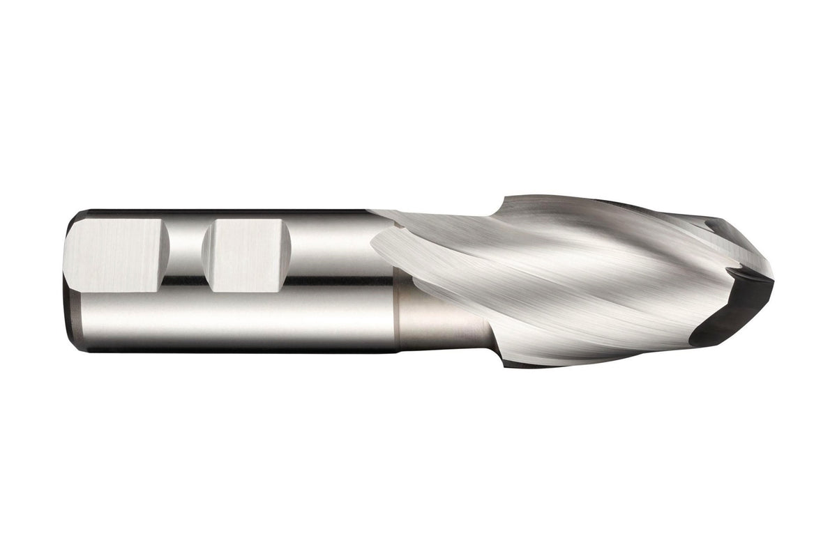 DORMER Radiusfräser C505 HSS-E Ø10 mm · 2 Schneiden · DIN 844 K · Weldonschaft