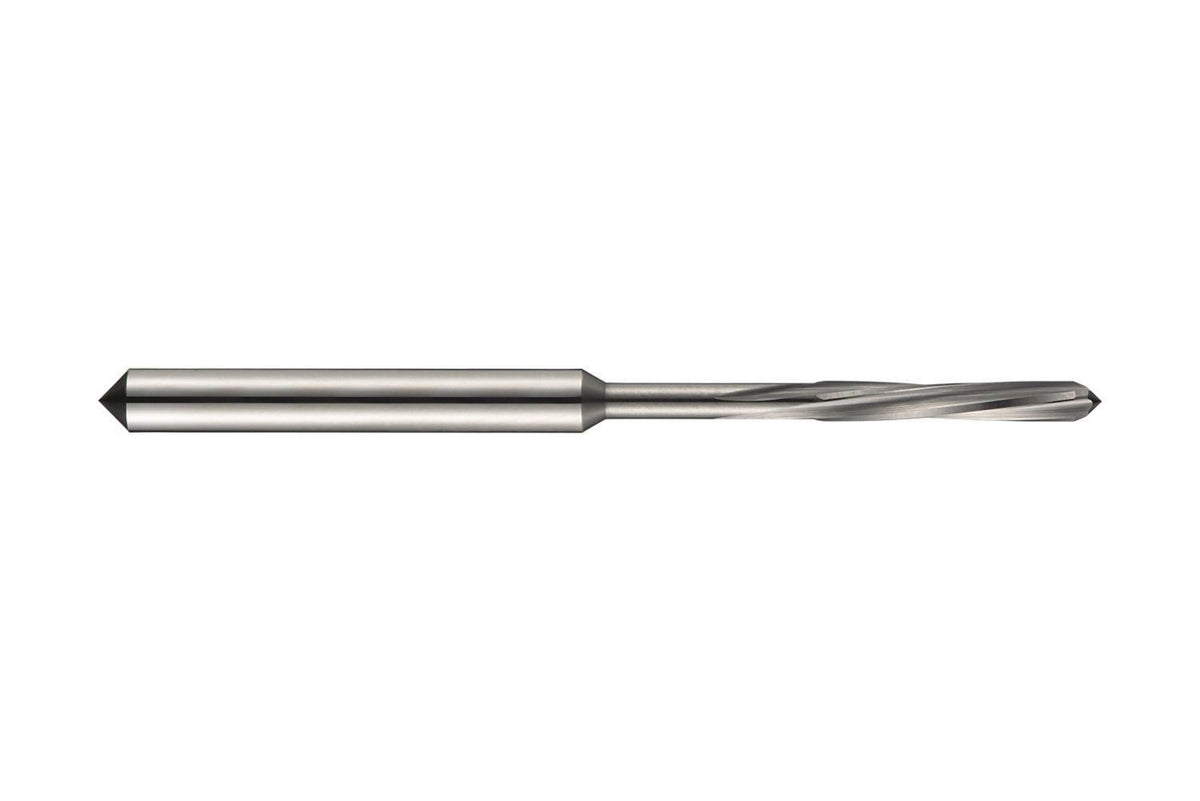 NC-Reibahle B481 DIN 8093 Form B Ø1,5 mm HM blank dallgenutet von DORMER