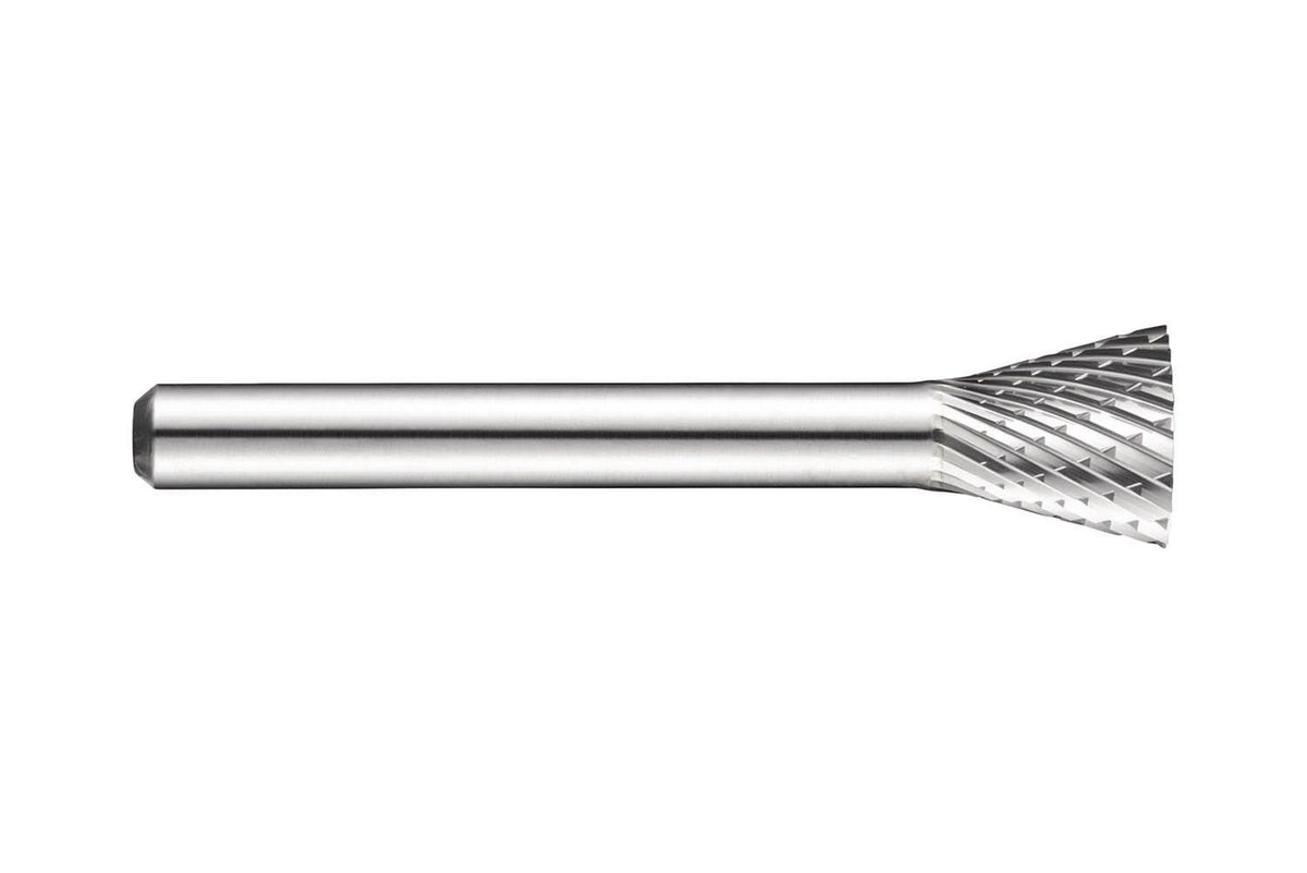 DORMER P825 Innenkegel-Frässtift Ø 12,7 mm HM Kreuzverzahnung Form WKN