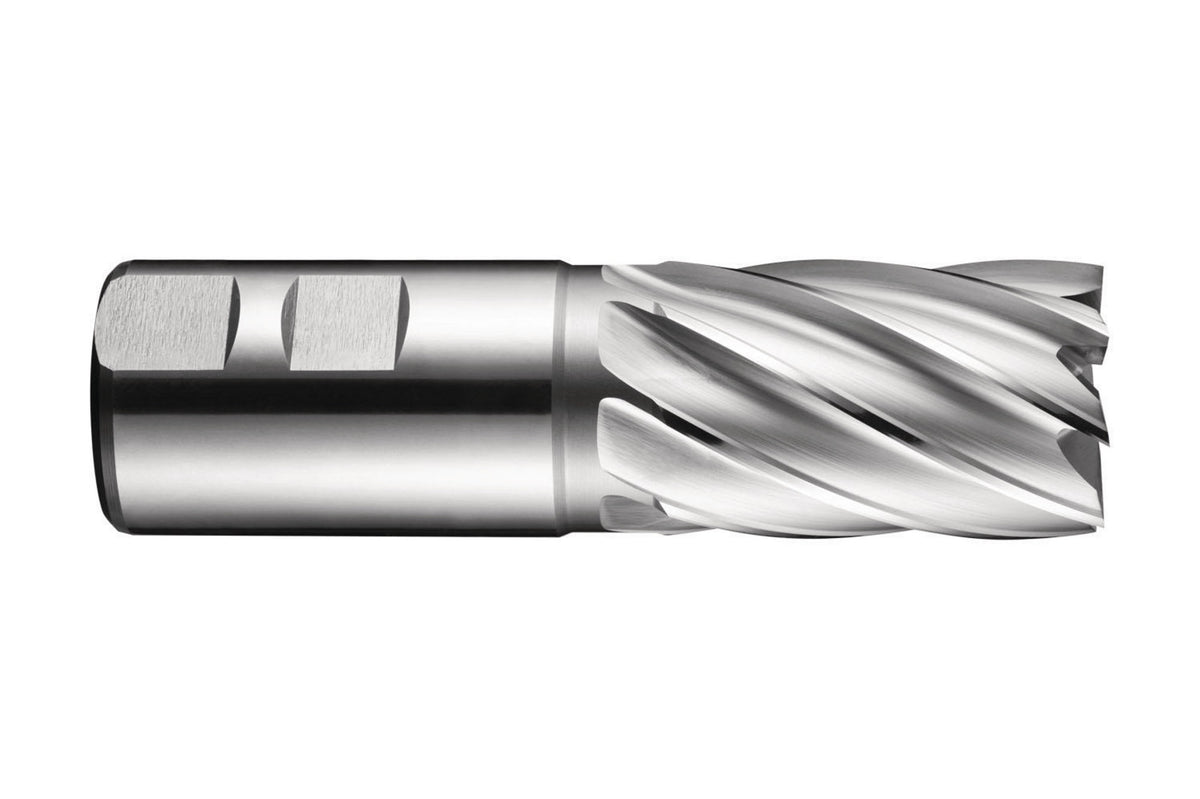 DORMER Schaftfräser C247 HSS-E-PM Ø25,4 mm – 5 Schneiden, DIN 844 K, 30° Helix
