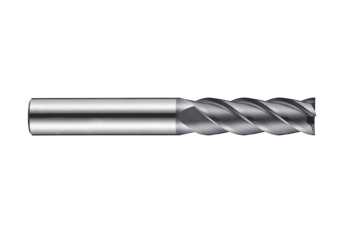 DORMER S717 Schaftfräser 10 mm HM AlCrN 4 Schneiden lang – Zerspanung