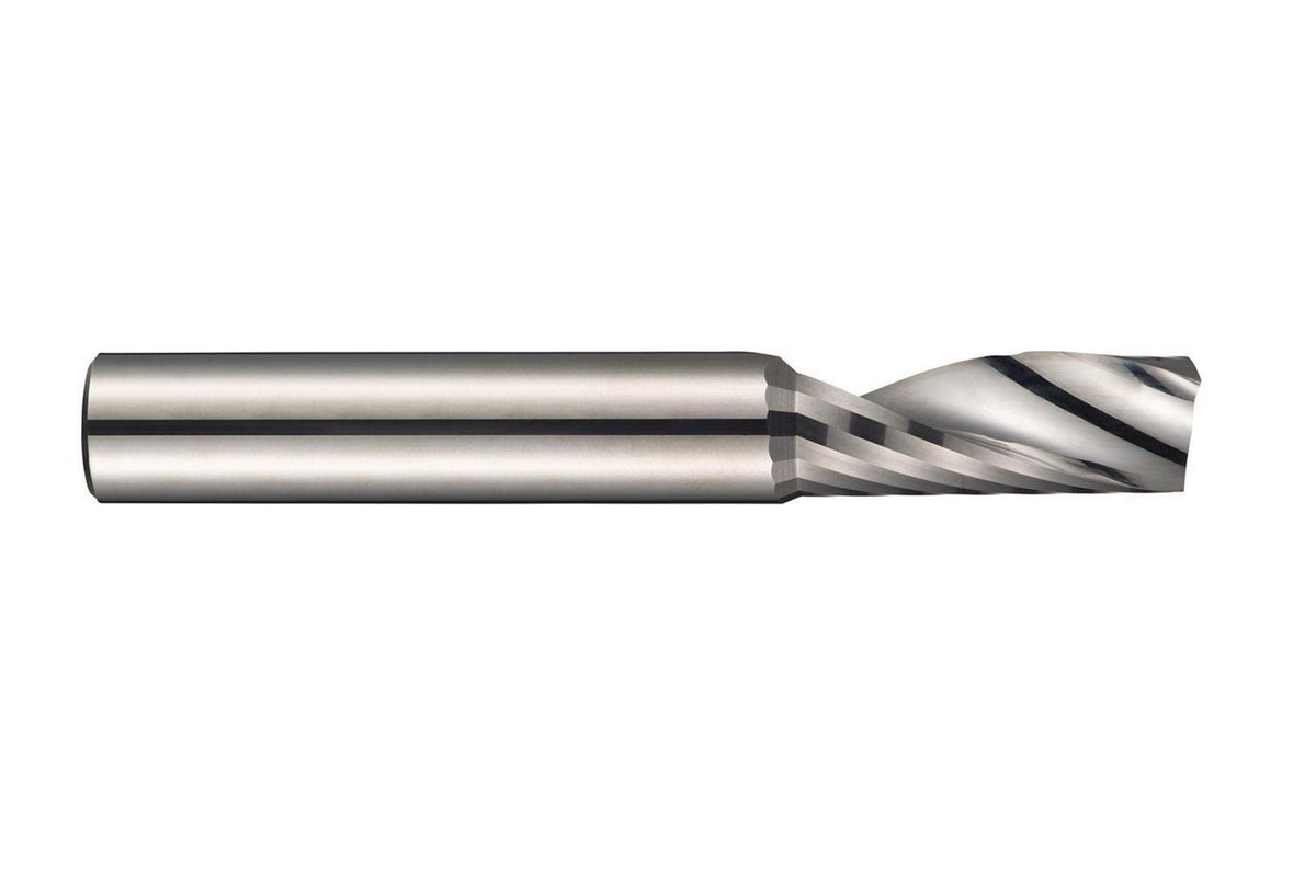 DORMER Schaftfräser S637 Ø10 mm HM Polished 25° Z1 – Kurz, DIN 6535-HA