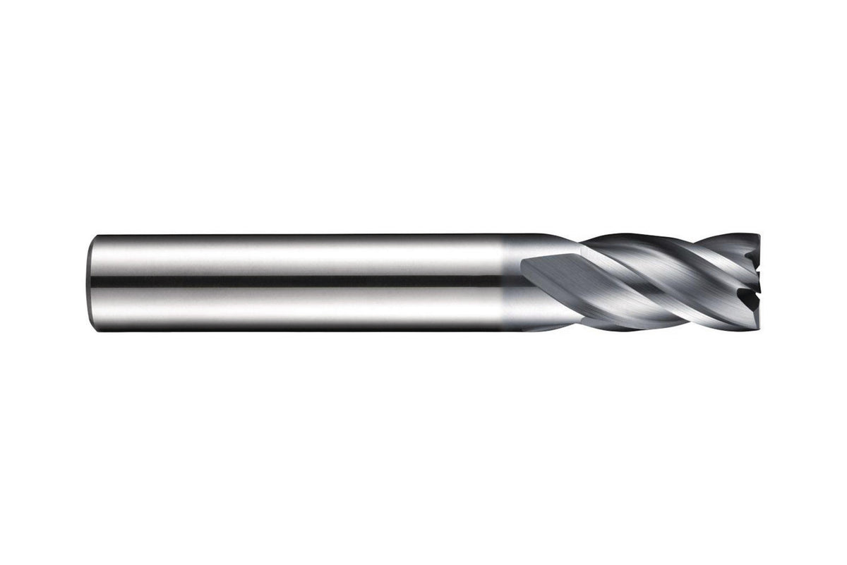 DORMER S804HA Schaftfräser DIN 6527 K Ø10 mm HM AlCrN-beschichtet, 4 Schneiden, extra kurz