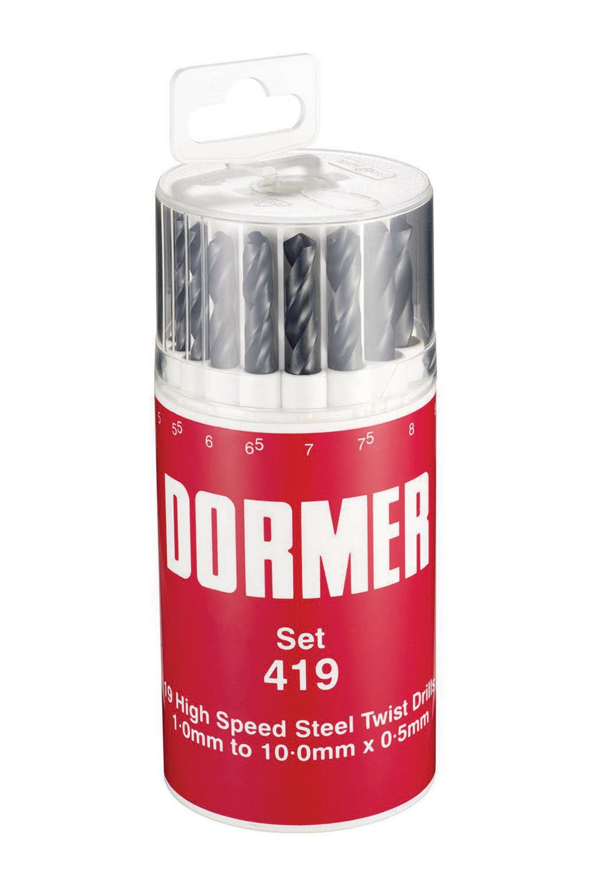 DORMER Spiralbohrersatz A191 HSS 20-teilig 0,3-1,0 mm DIN 338 in Runddose