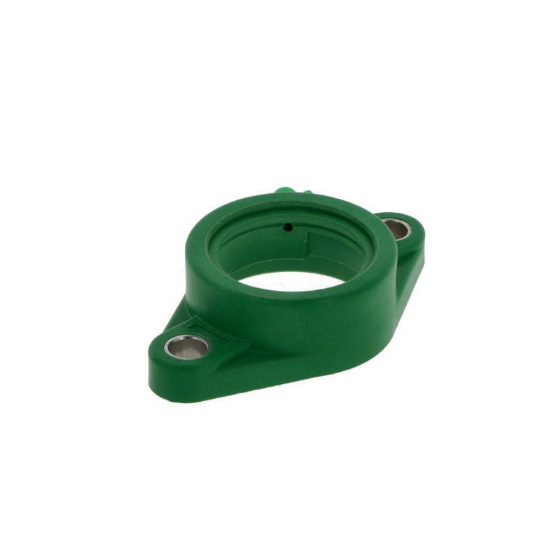 Flanschlagergehäuse TFL205 -B 52 mm oval von ZEN – Kunststoff, mit Schutzkappe
