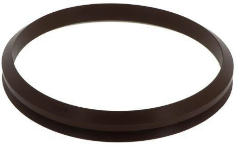 V-Ring V55 S VIT von DICHTOMATIK – FKM (Viton), verstärkter Versteifungskörper, 49 mm Innen