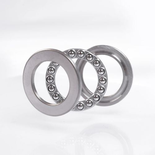 Axial-Rillenkugellager 51102 von ZEN – 15 mm Innen-Ø, 28 mm Außen-Ø, 9 mm Breite, Stahlblechkäfig