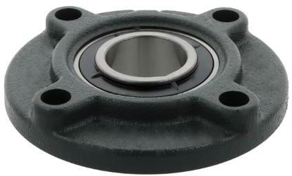 NTN Flanschlager-Gehäuseeinheit UKFC212 D1, 60 mm, rund, Grauguss, Spannhülse