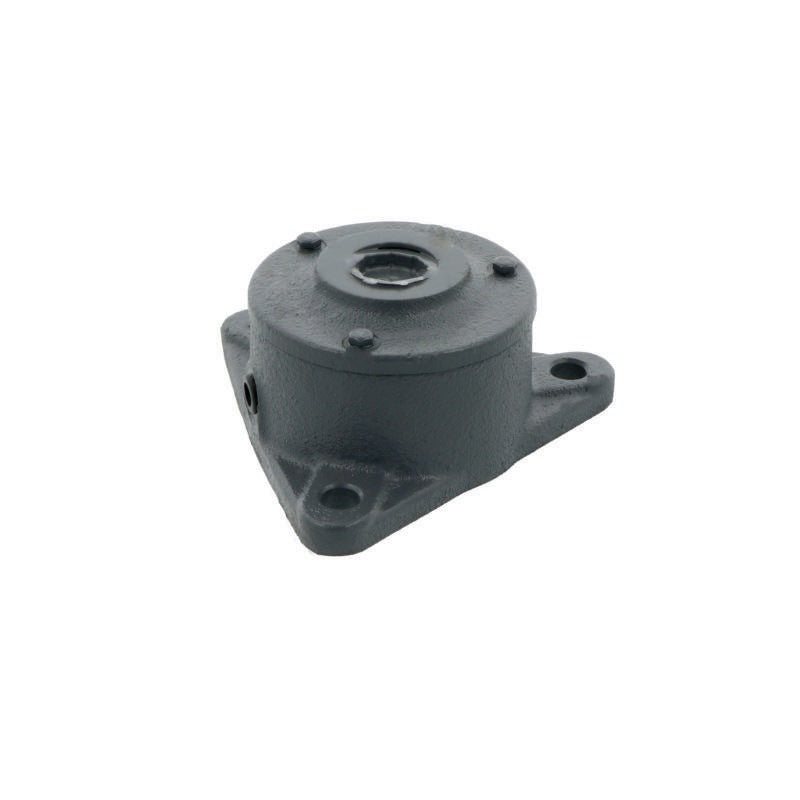 FAG Flanschlagergehäuse F513 -WB-L 120 mm dreieckig aus Grauguss für durchgehende Welle