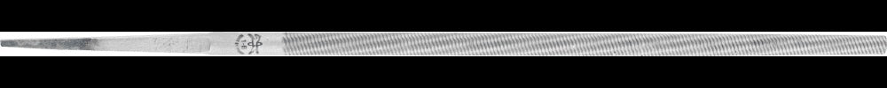 PFERD Werkstattfeile DIN 7261, rund, 100 mm, Hieb 1, Form F, für Radien und Profile