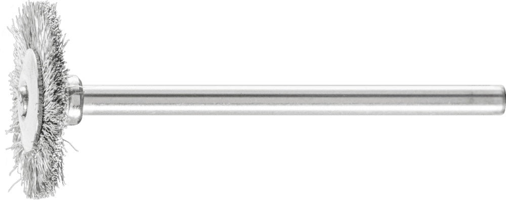 PFERD TOOLS Minirundbürste RBU 1602/3 ST 0,10 – Stahlbürste 16 mm