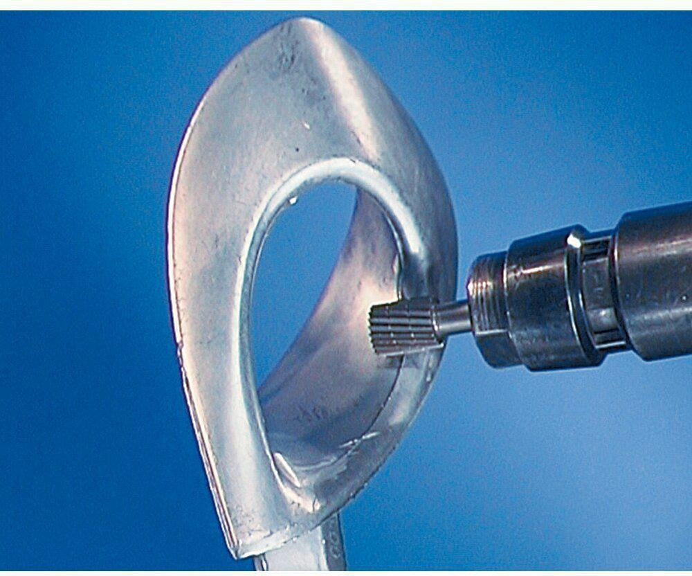 PFERD HSS-Frässtift ZYAS 6 mm Zylinderform mit Stirnverzahnung, Schaft-Ø 6 mm