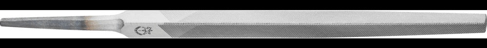 PFERD Werkstattfeile Dreikant DIN 7261, 100 mm, Hieb 1, Form C, für Metall und Profilbearbeitung