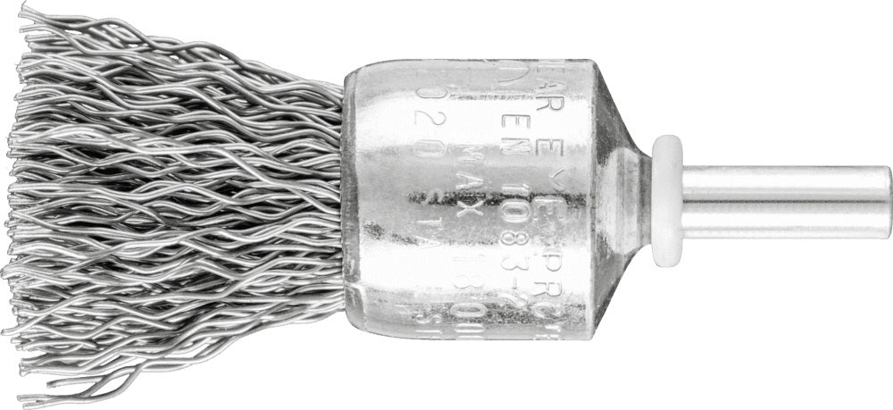 PFERD TOOLS Pinselbürste PBU Ø10 mm Stahldraht 0,35 mm für Bohrmaschine & Geradschleifer