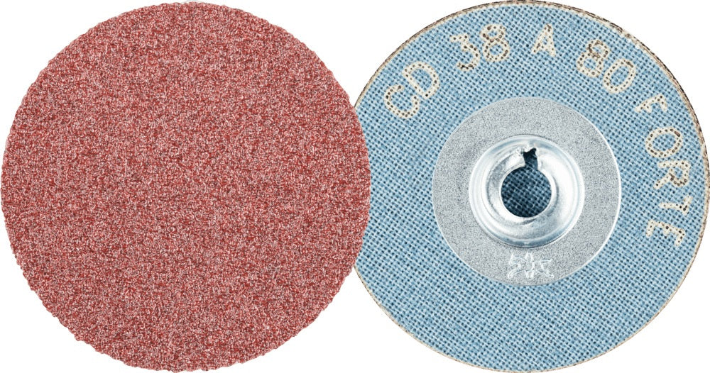 PFERD COMBIDISC Schleifscheibe Ø38 mm Körnung 60 Forte – 100 Stück