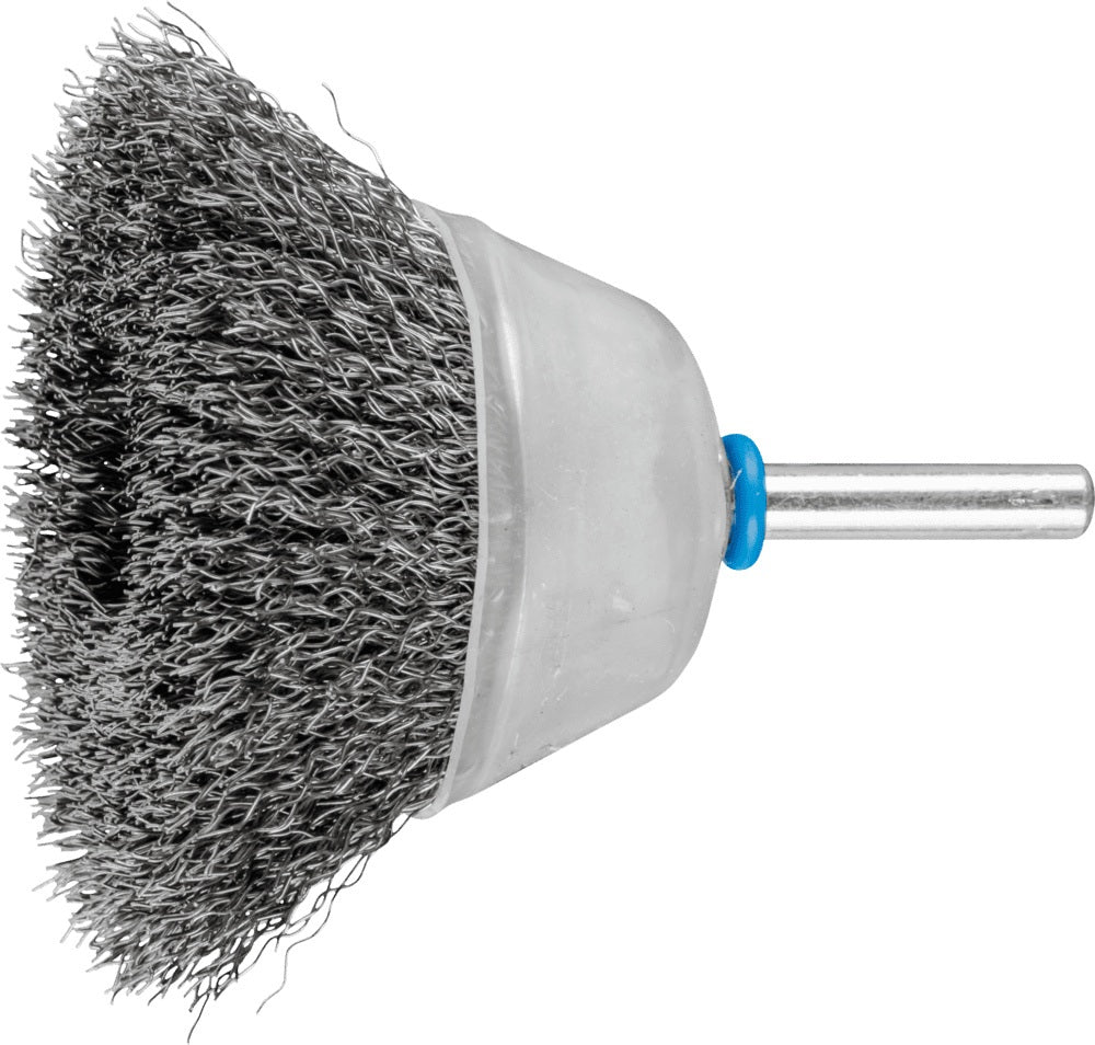 PFERD TOOLS Topfbürste TBU INOX Ø 50 mm, Drahtstärke 0,3 mm, Edelstahl, Schaftaufnahme