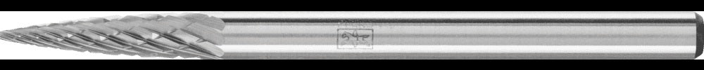 PFERD Kleinfrässtift Form K SPG 3 mm Hartmetall 3 PLUS Verzahnung
