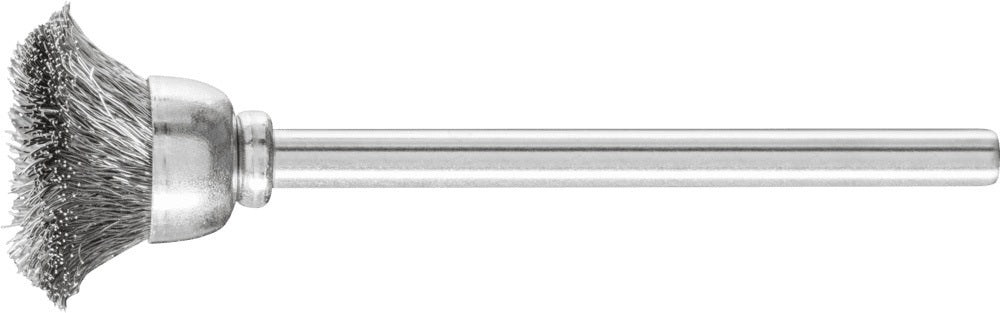 PFERD Minitopfbürste TBU 1503/3 ST Stahl 15 mm Schaft 3 mm