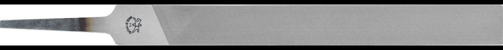 PFERD Werkstattfeile DIN 7261 L.100mm Q.12x2,5mm Hieb 1 Flachstumpf – Form A, für Stahl, Guss, Aluminium