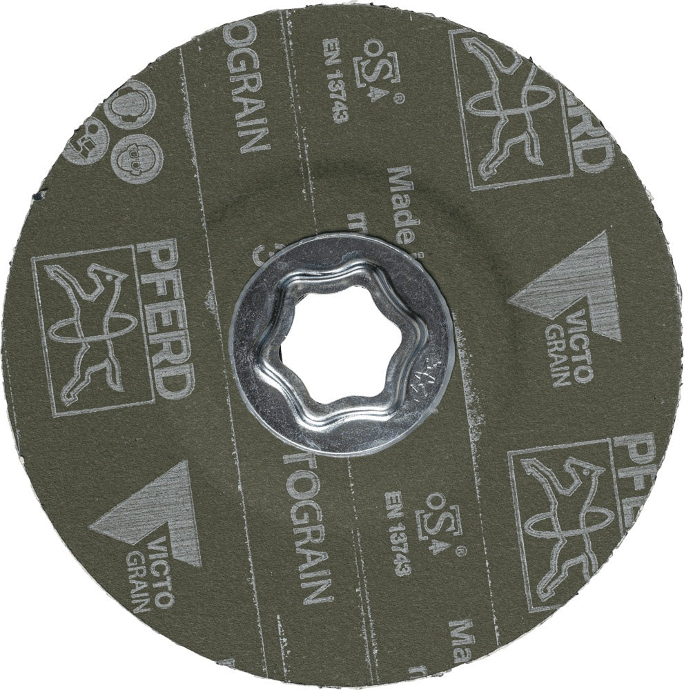 PFERD TOOLS Fiberscheibe Combiclick VICTOGRAIN Ø125 mm K36 – 25 Stück