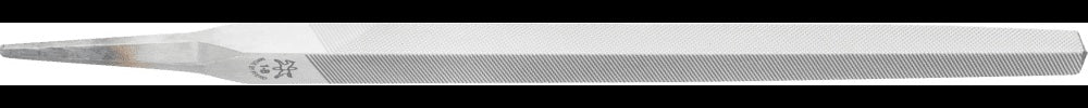 PFERD Werkstattfeile Dreikant DIN 7261, 100 mm, Hieb 1, Form C, für Metall und Profilbearbeitung