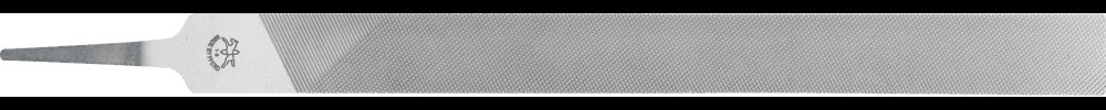 PFERD Werkstattfeile DIN 7261 L.100mm Q.12x2,5mm Hieb 1 Flachstumpf – Form A, für Stahl, Guss, Aluminium