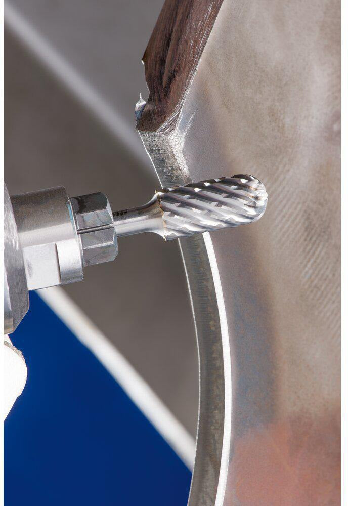 PFERD Frässtift WRC 4 mm Hartmetall Schaft-Ø 6 mm Verzahnung 3 PLUS