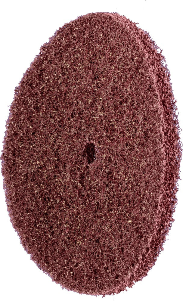 PFERD POLINOX Schleifvliesscheibe Ø 150 mm Körnung 100 braun
