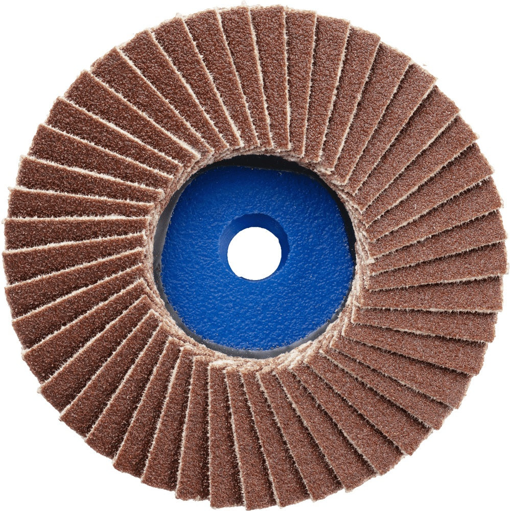 PFERD COMBIDISC-Mini-POLIFAN Fächerschleifscheibe Ø 50 mm K40 für Winkelschleifer & Biegwellenantrieb