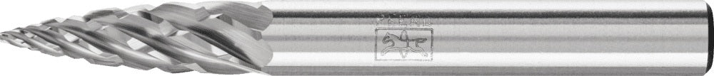 PFERD Frässtift SPG 6 mm Hartmetall Verzahnung 3 PLUS für Zerspanung