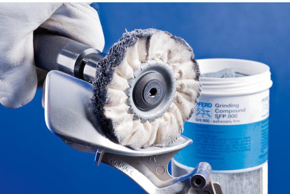 PFERD Schleifpaste SFP 280 mittel/fein K.90 – 250 g für Feinstschleifen und Polieren