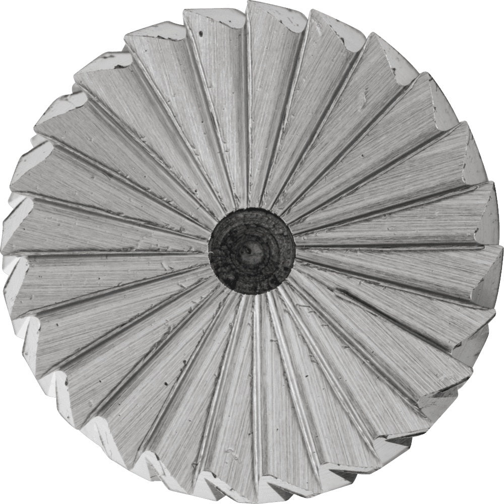 PFERD HSS-Frässtift ZYAS 6 mm Zylinderform mit Stirnverzahnung, Schaft-Ø 6 mm