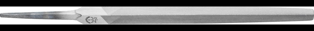 PFERD Werkstattfeile Dreikant DIN 7261, 100 mm, Hieb 1, Form C, für Metall und Profilbearbeitung