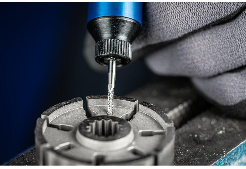 PFERD TOOLS Kleinfrässtift Form WRC Ø2 mm Kopf-L.10 mm Schaft-Ø3 mm Hartmetall Verzahnung 3 PLUS