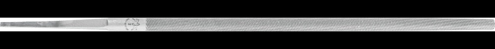 PFERD Werkstattfeile DIN 7261, rund, 100 mm, Hieb 1, Form F, für Radien und Profile