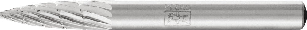 PFERD Frässtift SPK HSS Verzahnung 3, 6 mm Schaft, Kopflänge 18 mm