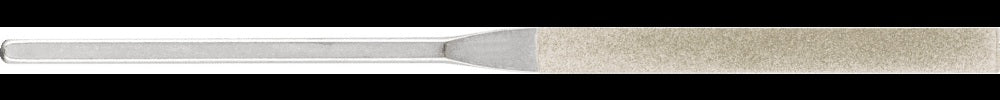 PFERD Diamanthandyfeile 215 mm flachstumpf D 126 – Präzisionsfeile für Hartmetall, Glas & Keramik
