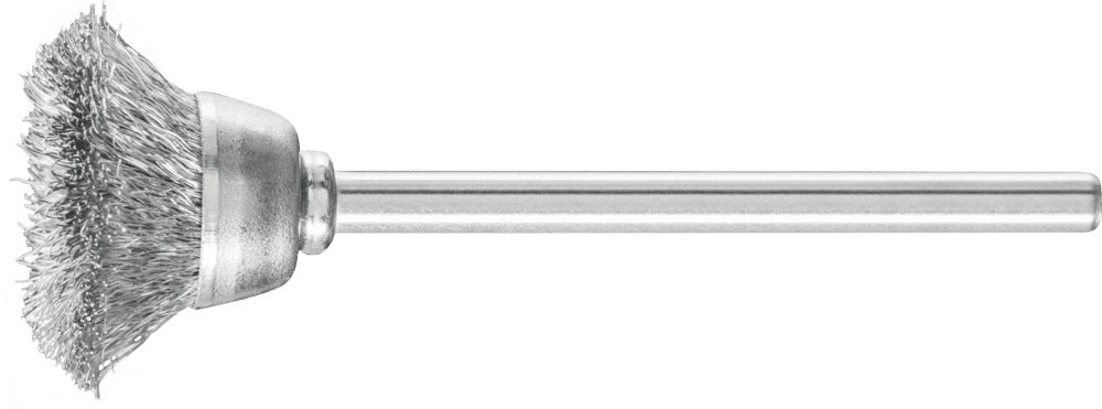 PFERD Minitopfbürste TBU 1503/3 ST Stahl 15 mm Schaft 3 mm