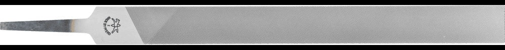 PFERD Werkstattfeile DIN 7261 L.100mm Q.12x2,5mm Hieb 1 Flachstumpf – Form A, für Stahl, Guss, Aluminium