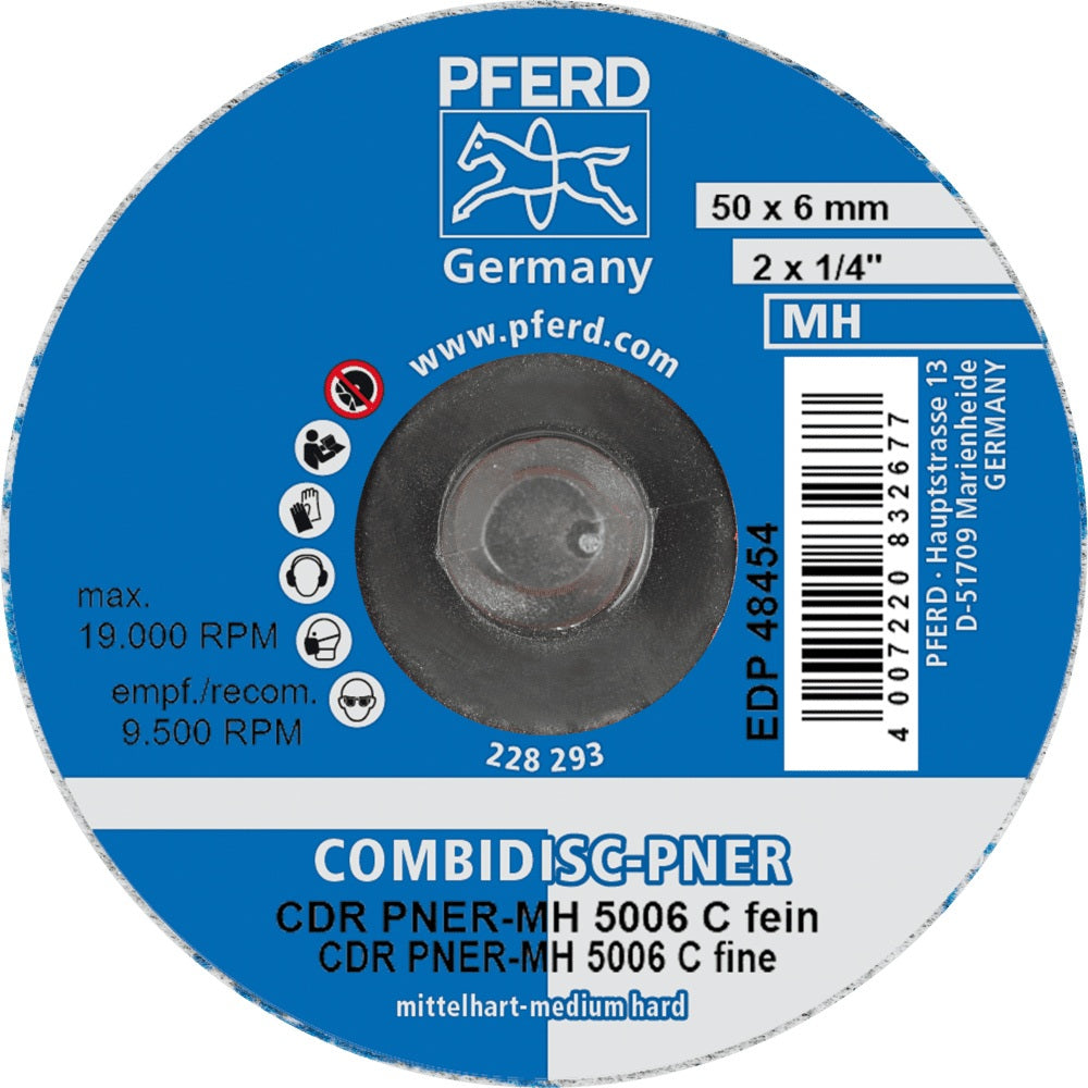 PFERD COMBIDISC Vliesronde CDR PNER-H 5006 A F Ø50mm