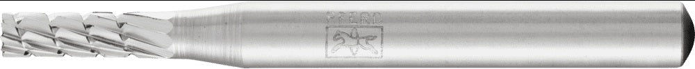 PFERD HSS-Frässtift ZYAS 6 mm Zylinderform mit Stirnverzahnung, Schaft-Ø 6 mm