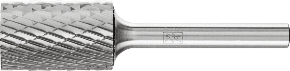 PFERD Frässtift ZYA 4 mm Hartmetall Schaft 6 mm Verzahnung 3 PLUS
