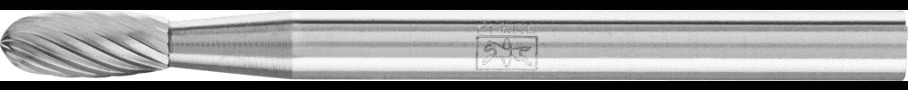 PFERD Kleinfrässtift Form O TRE 3 mm Hartmetall Verzahnung 3 PLUS
