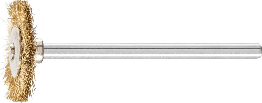 PFERD TOOLS Minirundbürste RBU 1602/3 ST 0,10 – Stahlbürste 16 mm