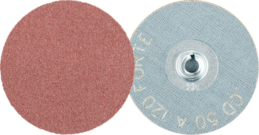 PFERD COMBIDISC Schleifscheibe Ø38 mm K120 FORTE – 100 Stück für Grob- bis Feinschliff